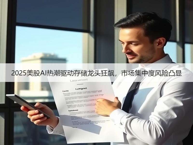 2025美股AI热潮驱动存储龙头狂飙，市场集中度风险凸显