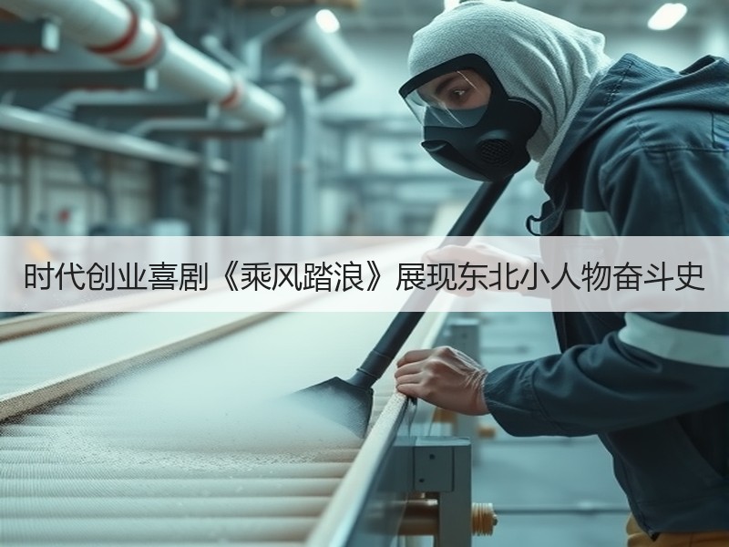 时代创业喜剧《乘风踏浪》展现东北小人物奋斗史