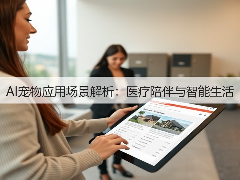 AI宠物应用场景解析：医疗陪伴与智能生活