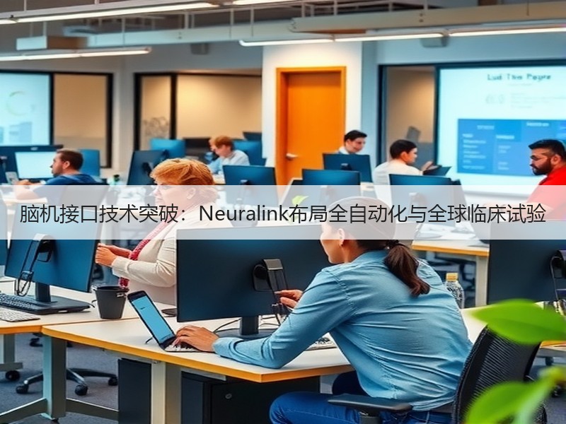 脑机接口技术突破：Neuralink布局全自动化与全球临床试验