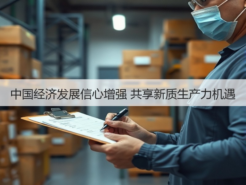 中国经济发展信心增强 共享新质生产力机遇