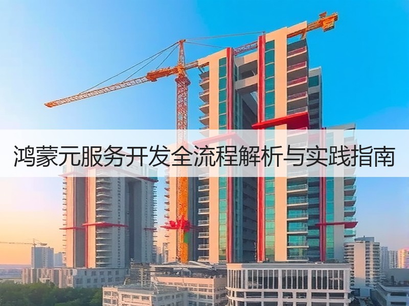 鸿蒙元服务开发全流程解析与实践指南