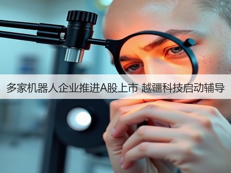 多家机器人企业推进A股上市 越疆科技启动辅导