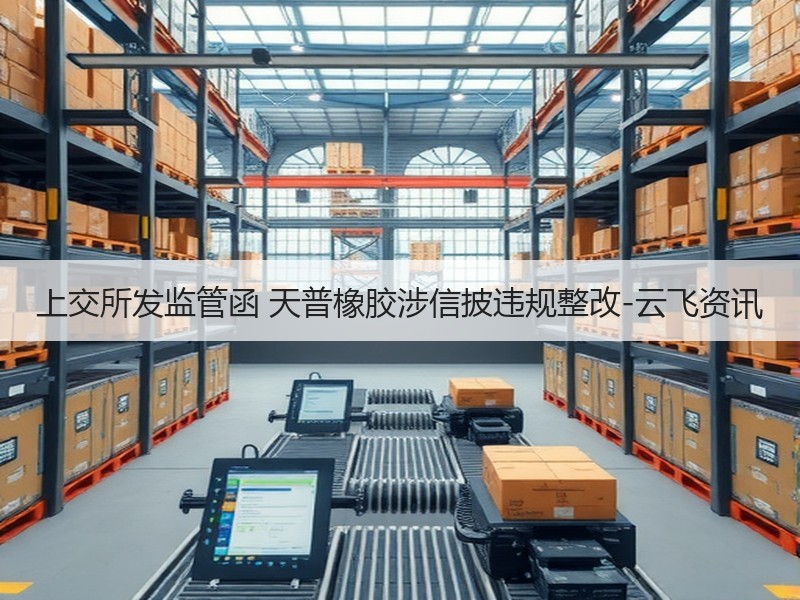 上交所发监管函 天普橡胶涉信披违规整改-云飞资讯
