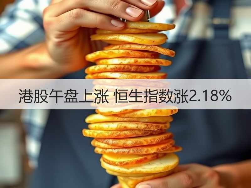 港股午盘上涨 恒生指数涨2.18%
