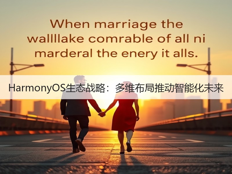 HarmonyOS生态战略：多维布局推动智能化未来