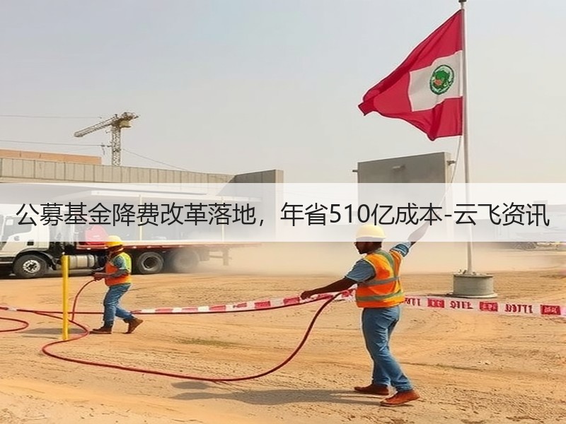 公募基金降费改革落地，年省510亿成本-云飞资讯